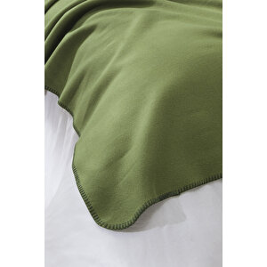 Bloom Polar Battaniye Haki Yeşil 130x170 Cm