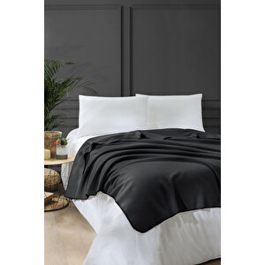 Bloom Polar Battaniye Siyah 160x200 Cm