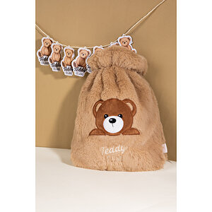 Tdyı Peluş Sıcak Su Torbası Kahve