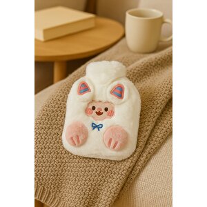 Yoyoso Sevimli Koyun Figürlü Sıcak Su Torbası Beyaz 800ml