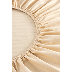 Bristol Lastikli Çarşaf Seti Tek Kişilik Bal Köpüğü