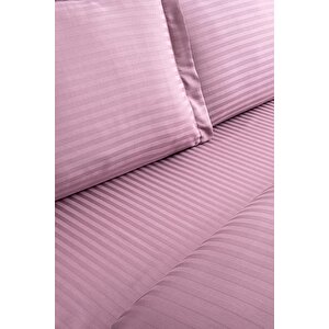 Bristol Lastikli Çarşaf Seti Tek Kişilik Gül Kurusu