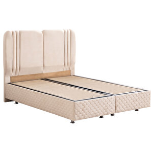 Paul Çift Kişilik Baza Başlık Orthosoft Yatak Seti - Krem