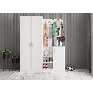 Life Eko Dört Kapaklı Portmanto Beyaz P.d.l.e_1_160cm 160 cm