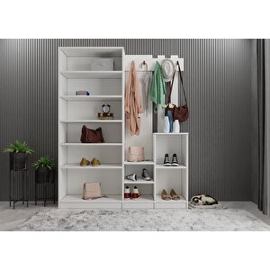 Life Eko Dört Kapaklı Portmanto Beyaz P.d.l.e_1_160cm 160 cm