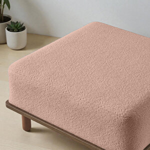 Eymense Pia Tekli Koltuk + Puf Pembe