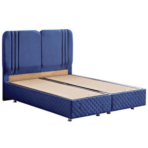 Paul İkili Set, Çift Kişilik Baza Başlık Seti - Lacivert