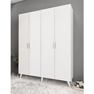 Bar Dört Kapaklı Portmanto Beyaz P.d.s.e _1_140cm 140 cm