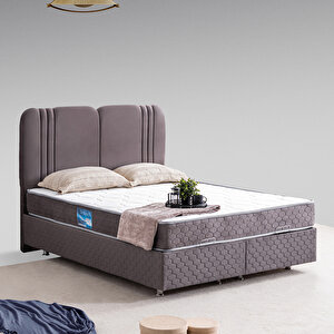 Paul Çift Kişilik Baza Başlık Orthosoft Yatak Seti - Antrasit