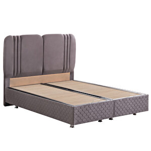 Paul Çift Kişilik Baza Başlık Orthosoft Yatak Seti - Antrasit