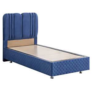 Paul Ikili Set, Tek Kişilik Baza Başlık Seti - Lacivert