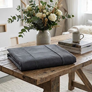 Başlık Kılıfı, Lavinya Yatak Başlık Kılıfı Antrasit 120x60 cm