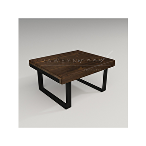 Team Doğal Ahşap Orta Sehpa 85x100 Ceviz