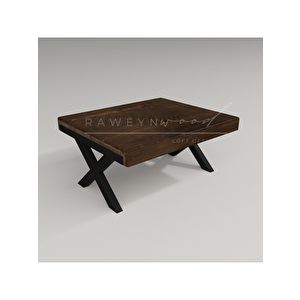 Billet Doğal Ahşap Orta Sehpa 70x150 Ceviz