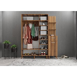 Harika Eko Dört Kapaklı Portmanto Ceviz P.d.h.e_3_160cm 160 cm