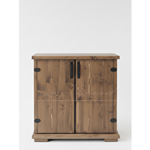 Storm Tamamen Ahşap Konsol 60cm Ceviz