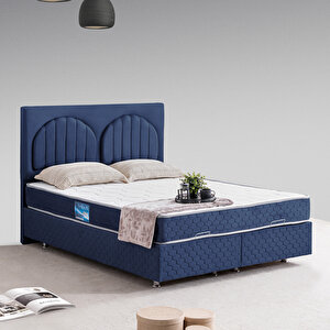 Walter Çift Kişilik Baza Başlık Orthosoft Yatak Seti - Lacivert