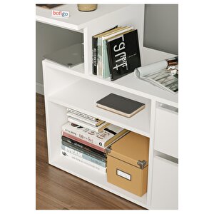 Çalışma Masası Fonksiyonel Çalışma Masası Ofis Masası Beyaz