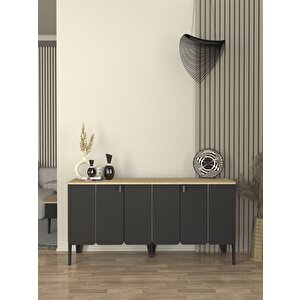 Pedro Konsol Antrasit - Rota 150cm