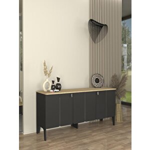 Pedro Konsol Antrasit - Rota 150cm