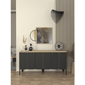 Pedro Konsol Antrasit - Rota 150cm