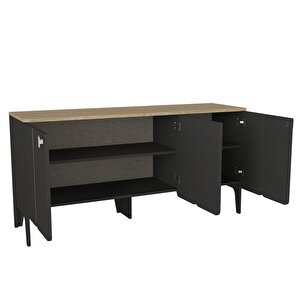 Pedro Konsol Antrasit - Rota 150cm