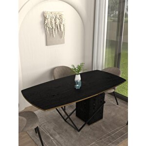 Drada Yemek Masası Senkronsiyah 180cm