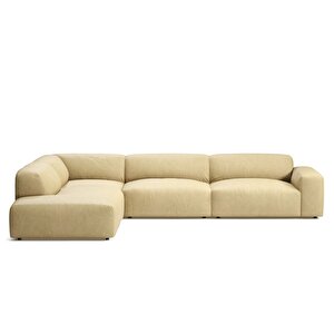 Cassy Köşe Koltuk Sol Keten Bej