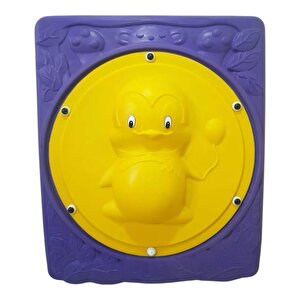 Oyun Parkı Elemanı Penguen Figürlü Pano