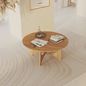 Cassy Orta Sehpa Ahşap