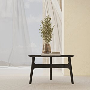 Casablanca Siyah Orta Sehpa Ahşap