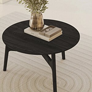 Casablanca Siyah Orta Sehpa Ahşap