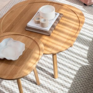 Nanna Yan Sehpa Ahşap