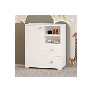 2 Çekmece 1 Kapakli Şi̇fonyer, Çok Amaçli Dolap