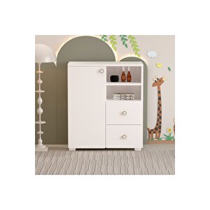 2 Çekmece 1 Kapakli Şi̇fonyer, Çok Amaçli Dolap