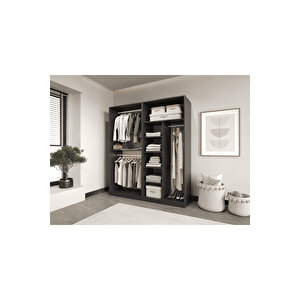 Esla Modüllü 4 Kapaklı %100 Mdf (kurulum Dahi̇l) Antrasit