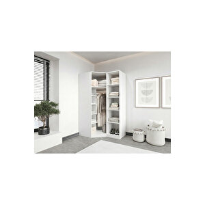 Esla Modüllü 2 Cam Kapaklı Köşe %100 Mdf (kurulum Dahi̇l) Aytaşı