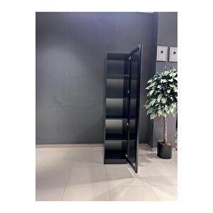 Esla Modüllü 1 Cam Kapaklı Giyinme Dolabı % 100 Mdf (kurulum Dahi̇l)