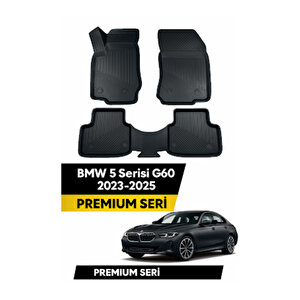 Bmw 5 Serisi G60 2023 Sonrası Uyumlu 3d Kauçuk Oto Paspas – Premium Seri