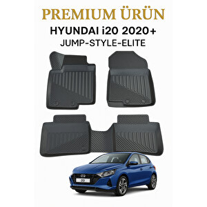 Hyundai I20 2020+ Jump / Style / Elite Uyumlu 3d Oto Paspas Premium