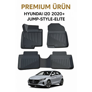 Hyundai I20 2020+ Jump / Style / Elite Uyumlu 3d Oto Paspas Premium