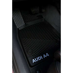 Audi A4 2008 Sonrası Uyumlu 3d Kauçuk Oto Paspas – Premium Seri