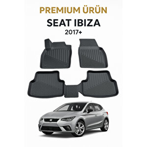 Seat İbiza 2017+ Uyumlu 3d Oto Paspas Premium