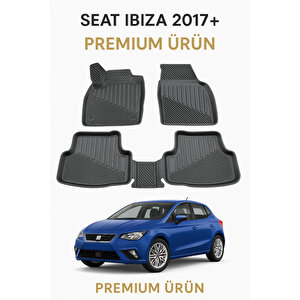 Seat İbiza 2017+ Uyumlu 3d Oto Paspas Premium