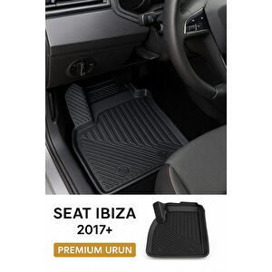 Seat İbiza 2017+ Uyumlu 3d Oto Paspas Premium