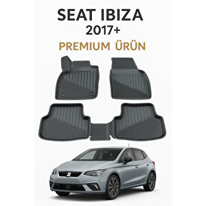 Seat İbiza 2017+ Uyumlu 3d Oto Paspas Premium