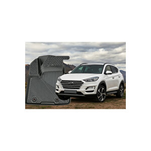 Hyundai Tucson 2015-2020 Uyumlu 3d Oto Paspas Premium