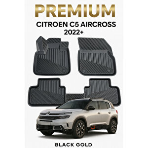 Citroen C5 Aircross 2017-2022 Uyumlu 3d Oto Paspas Premium