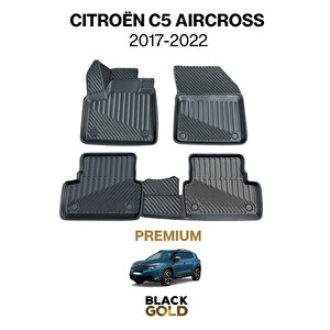 Citroen C5 Aircross 2017-2022 Uyumlu 3d Oto Paspas Premium