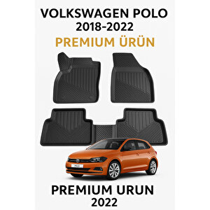 Volkswagen Polo 2017-2022 Uyumlu 3d Oto Paspas Premium